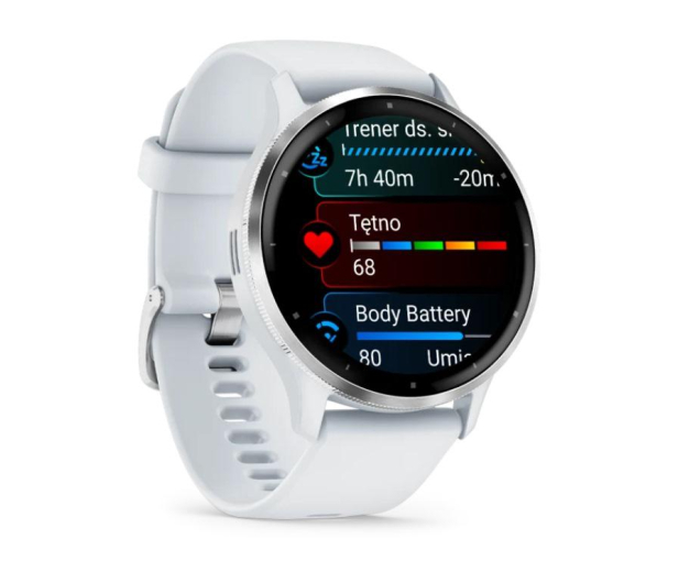 Garmin Venu 3 45mm srebrny - 1173422 - zdjęcie 3
